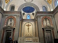 Stará sakristia od Filippa Brunelleschiho