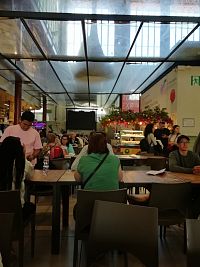 v priestoroch jedálne