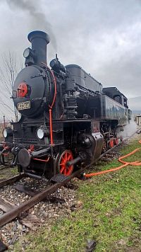 parná lokomotíva z roku 1924