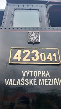 parná lokomotíva 423 041