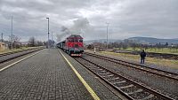 Mikulášsky vlak odchádza z Bylnice do Valašských Klobouk
