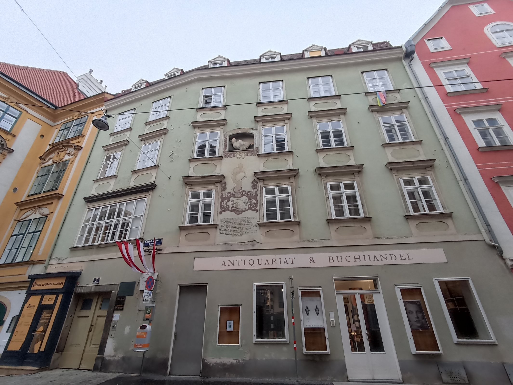 Rakúsko - Viedeň - Baziliškov dom (Basiliskenhaus)