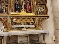 časť oltáru Kríža v severnej lodi