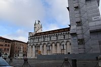 kostol sv. Michala s vežou v rekonštrukcii