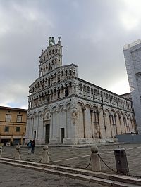 Taliansko - Toskánsko - Lucca - San Michele in Foro (kostol sv. Michala na Fóre)
