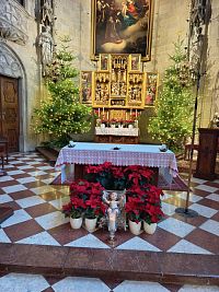 flámsky oltár z roku 1520 so scénami Utrpenia