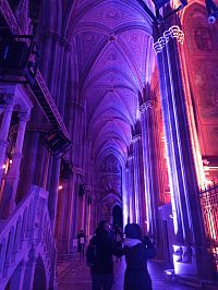 bočná loď kostola