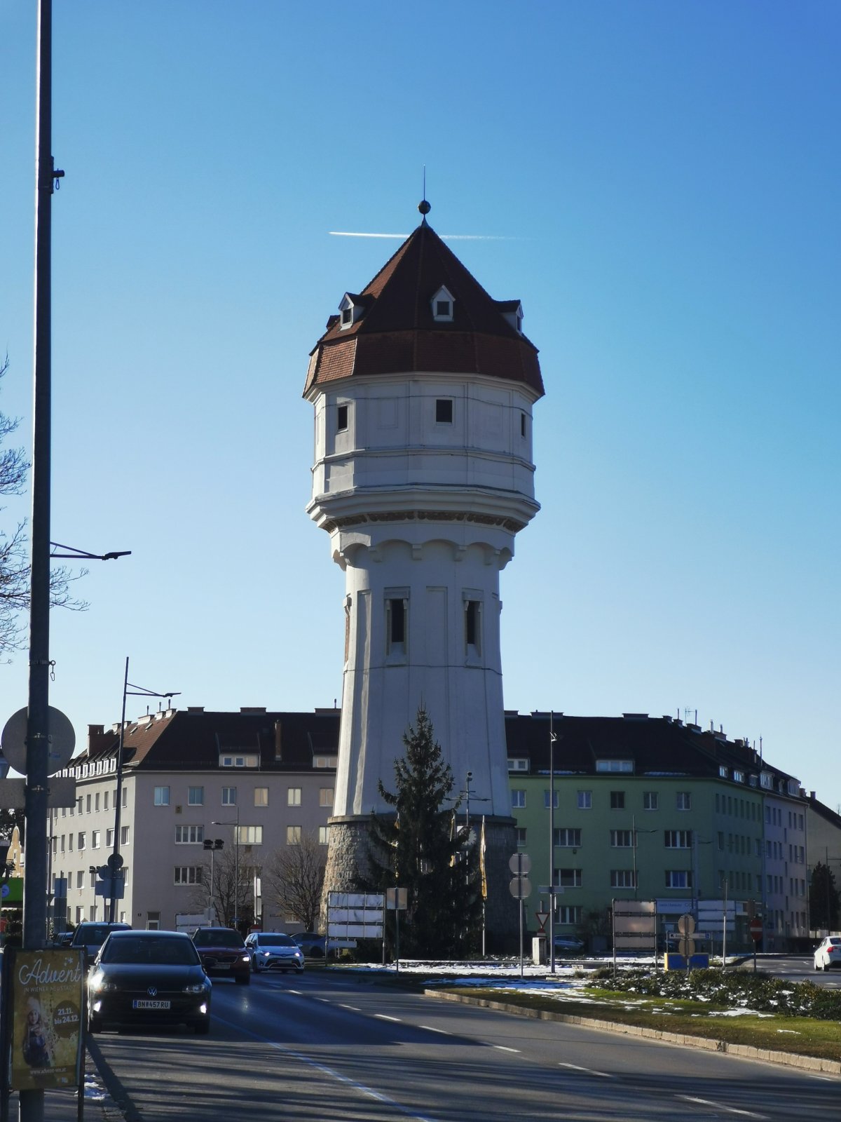 Rakúsko - Dolné Rakúsko - Wiener Neustadt - Vodárenská veža (Wasserturm)