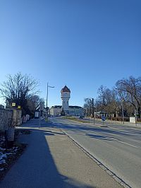 blížime sa k vodojemu