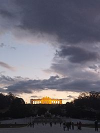 Gloriotte, kde Mária Terézia rada chodievala s deťmi, často tu raňajkovali
