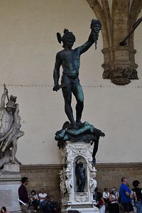 Perzeus s hlavou Medúzy od Celliniho