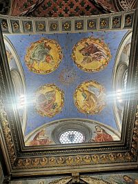 strop kaplnky sv. Finy