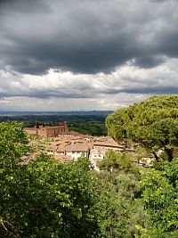 pohľad na mesto San Gimignano