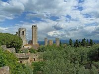 pohľad na veže mesta