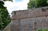 múry pevnosti zo 16.storočia