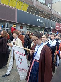 mládežnícky súbor Mladosť nechýbal v sprievode