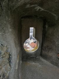 pohľad z hradu na mesto