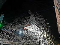 pódium na Mierovom námestí