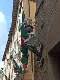 hus - symbol štvrti Oca (hus)