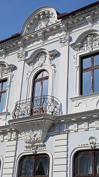 Balkon a krásna výzdoba