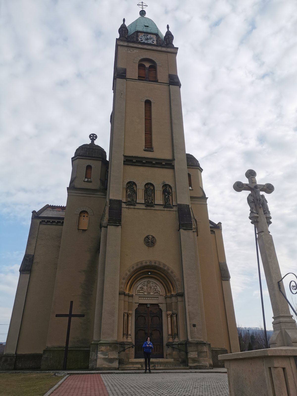 Hodslavice - kostol Najsvätejšieho Srdca Ježišovho