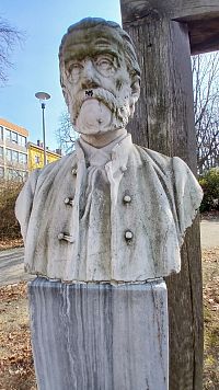 busta Bedřicha Smetanu t roku 1962