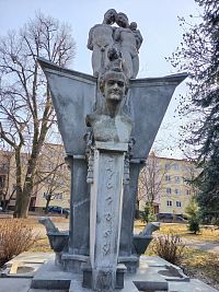 busta Johanna Gregora Mendla, zakladateľa genetiky