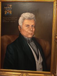 barón Juraj Sina, majiteľ Dubnického kaštieľa v rokoch 1838-1856