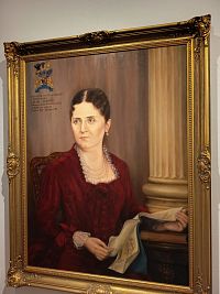 grófka Ifigénia d´Harcourt, posledná majiteľka Dubnického kaštieľa v rokoch 1776-1909 z rodu Sina, najmladšia dcéra bankára Juraja Sinu