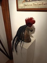 na hornom poschodí pred prestavbou bola aj zbrojnica