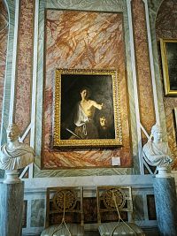 Caravaggio - Dávid s hlavou Goliáša