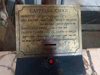 popis kaplnky Chigi