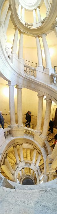 točené schody od Francesca Borrominiho