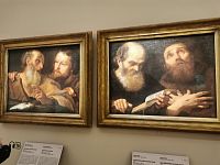 Sv. Andrej a Tomáš od G. L. Berniniho a Svätý Anton Veľký a František z Assisi od Andreu Sacchiho
