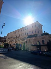 palác Barberini po ktorom dostalo námestie v roku 1625 meno