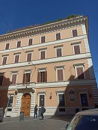 Taliansko - Lazio - Rím - dom kde býval Gian Lorenzo Bernini