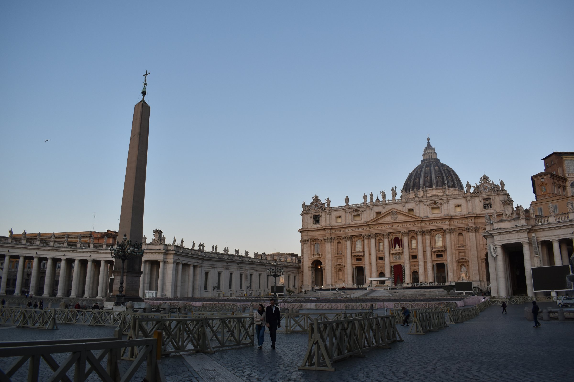 Vatikán - Námestie sv. Petra (Piazza San Pietro)