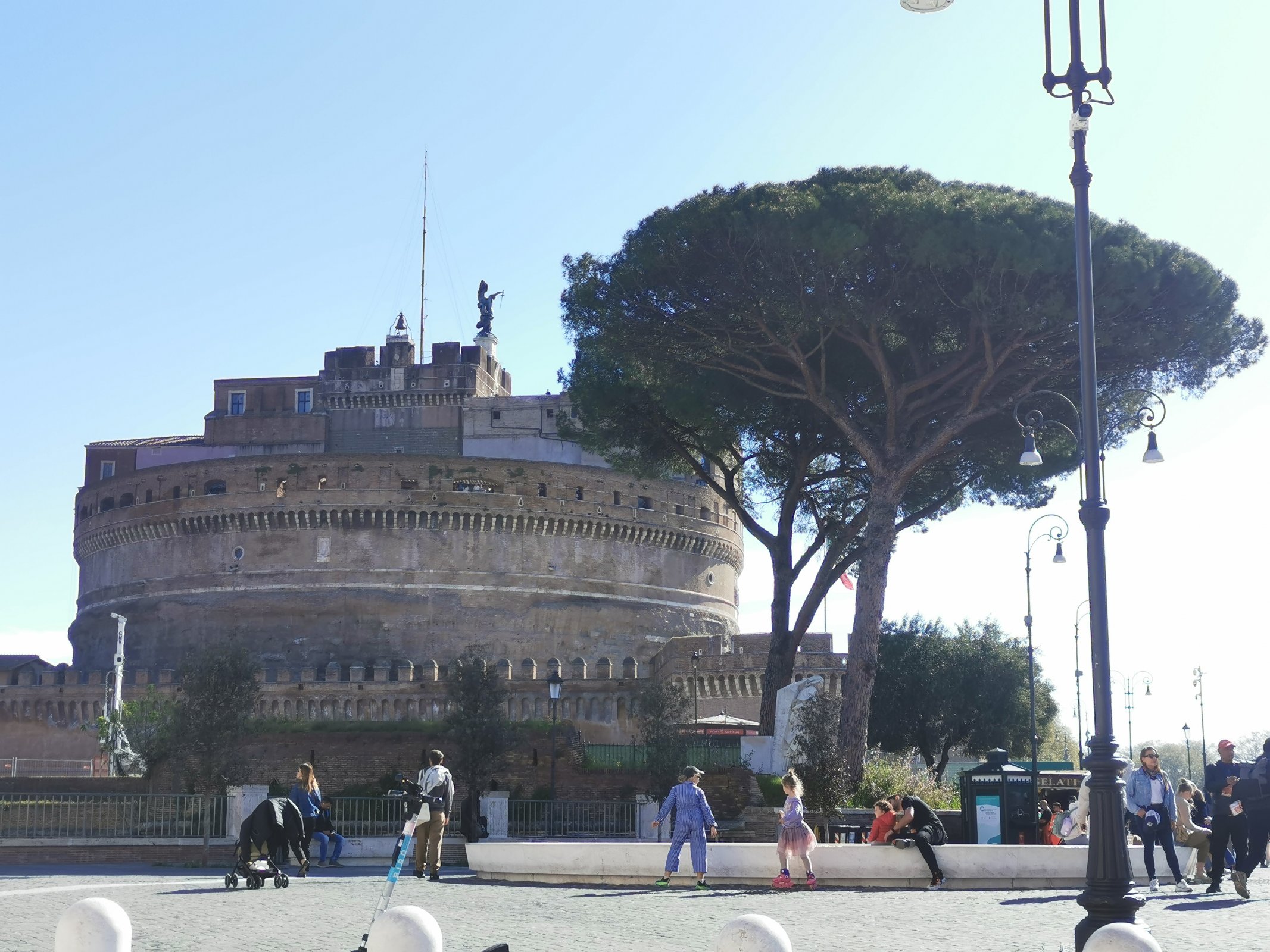 Taliansko - Lazio - Rím - Anjelský hrad (Castel Sant´Angelo)