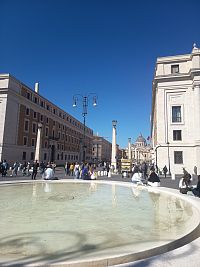 ešte raz ulica Via della Conciliazione