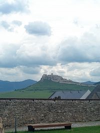 pohľad na Spišský hrad