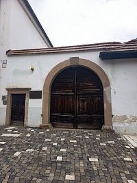 dom s pamätnou tabuľou, dom z roku 1741