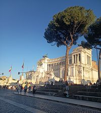 Vittoriano na námestí Piazza Venezia