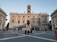 Taliansko - Lazio - Rím - Kapitolské námestie (Piazza del Campidoglio)