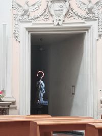 pohľad do kaplnky sv.Františka