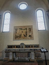 freska z roku 1451 od Piera della Francesca (1415-1492) - druhý vzácny exponát