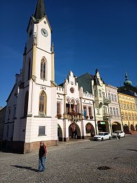 Trutnov - Krakonošovo námestie s podlubím