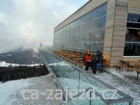 Terasa 400m2  Restaurace Weissenelf - W11 skiareál Stuhleck