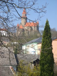 Krajem pohádkového hradu Bouzov na kole