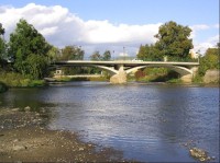 Most přes řeku Sázavu