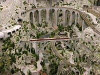 Landwasserský viadukt ve Švýcarsku